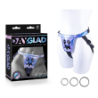 DAYGLAD HARNESS WITH 3 DIFFERENT SIZE METAL RING DAYGLAD HARNESS WITH 3 DIFFERENT SIZE METAL RING